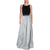 Aidan Mattox - 54462960 Sleeveless Scoop Embellished Waist Dress in Black and Silver