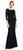 Adrianna Papell - Quarter Sleeve Lace Dress  91880500 in Black