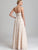 Adrianna Papell - 91858300 Strapless Soutache Rosette A-Line Gown in Neutral