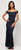 Alex Evenings - Off Shoulder Sheath Dress 112160 in Blue