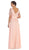 Scalloped V-neck A-line Mother of the Bride Dress