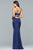 s10013 Two Piece Stretch Matte Sheath Dress