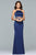 s10013 Two Piece Stretch Matte Sheath Dress
