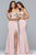 s10021 Lace Off Shoulder Sheath Dress