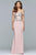 s10021 Lace Off Shoulder Sheath Dress