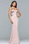 s10022 Floral Sweetheart Sheath Dress