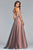 s10023 Floral Applique Sweetheart A-line Dress