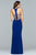 s10057 Sleeveless Full-Length Fitted Jersey Gown