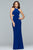 s10057 Sleeveless Full-Length Fitted Jersey Gown