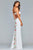 s10064 Floral Embroidered Sweetheart Evening Gown