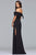 s10075 Off Shoulder Dress with Bow Tie Details