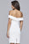S10162 Off The Shoulder Jersey Cocktail Dress