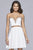 S10179 Two-Piece Off Shoulder Cocktail Dress