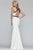Faviana - S10237 Strappy Jewel Fitted Evening Gown