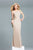 s6978 Beaded One Shoulder Sheath Dress