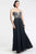 Faviana - S7325 Long Strapless Prom Gown in Black