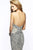 s7377 Multi Sequined Illusion Evening Dress