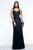 Sparkling Sweetheart Chiffon Dress Thick Shoulder and Back Straps S7380
