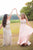 S7500 Long V-neck A-line Evening Gown with Beaded Bodice