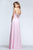 s7522 Beaded Strapless A Line Long Gown