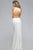 s7788 Halter Sequined Cutout Evening Gown