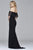 s7937 Off the shoulder jersey with hanging lace top