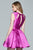 Sleeveless Jewel Neck Mikado Dress s8063