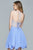 Beaded Halter Neck Chiffon Dress s8068