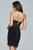 Strapless Beaded Cocktail Dress s8074