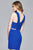 Sleeveless V-Neck Short Crepe Dress s8078