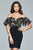 Embroidered Jersey Cocktail Dress s8081