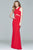 Sleeveless V-Neck Long Dress s8084