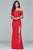 Off Shoulder Long Gown s8085