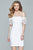 Off Shoulder Short Dress s8094