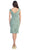 May Queen - Interweaved Shirr Bodice Cocktail Dress