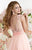 Tarik Ediz - Lattice Illusion Long Gown 92358