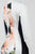 Sangria - DAKDT75 Printed Scoop Sheath Dress in White and Multi-Color