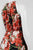 Sangria - DBFX876 Floral Printed Jersey A-line Dress in Red and Floral