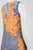 Sangria - DPBKVAVV Scoop Neck Floral Stripe Short Dress in Multi-Color and Print