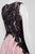 Sangria - SAFC1152 Lace Jewel A-line Dress in Black and Pink