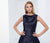 Montage by Mon Cheri - 218921 Bateau Neck Mikado Ballgown in Blue