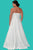 Strapless Long Lace Dress SC5215