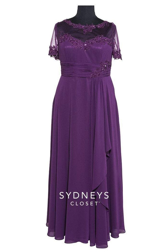 SC4044 Plus Size Dress in Iris