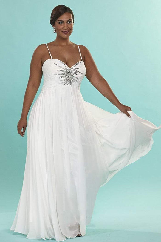 SC5071 Dress In Diamond White