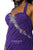 SC7084 Plus Size Dress in Power Purple