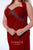 SC7084 Plus Size Dress in Red