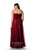 SC7121 Plus Size Dress in Candy Apple Red