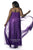 SC7121 Plus Size Dress in Purple