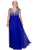 Radiant Beaded V-Neck Mesh A-Line Gown SC7214