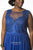 SC7158 Plus Size Dress in Royal Blue